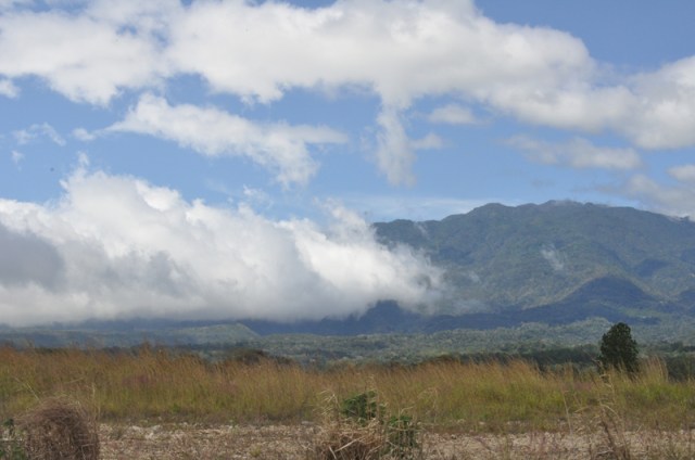 Another beautiful view, taken from the road on the way back home.