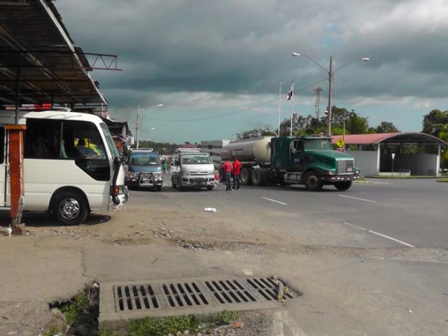I believe this is another view of the scene outside the first building.