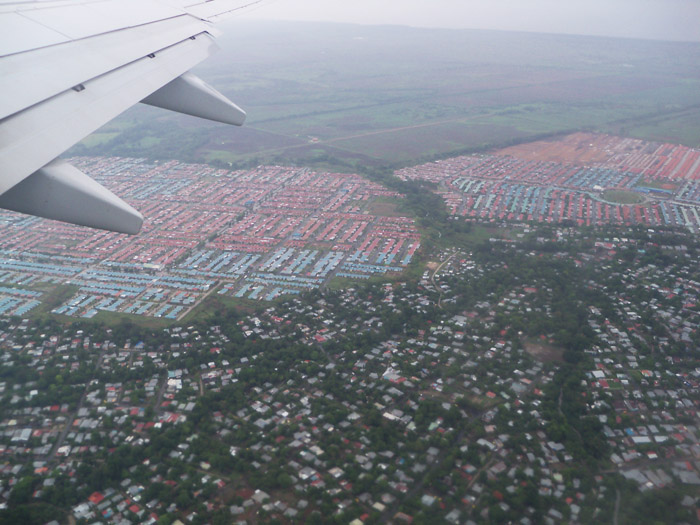 Panama City from the air