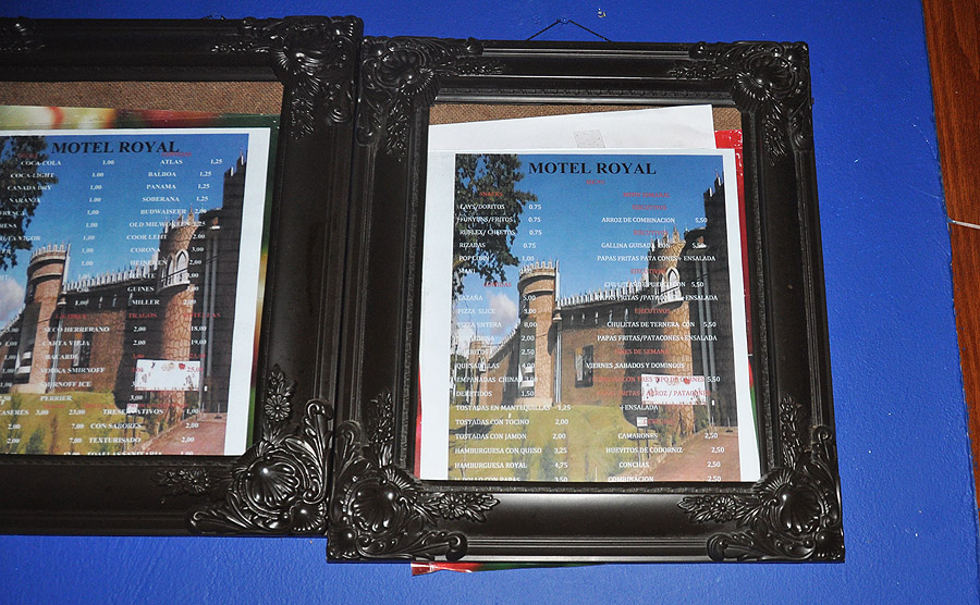 Panama Push Button menu