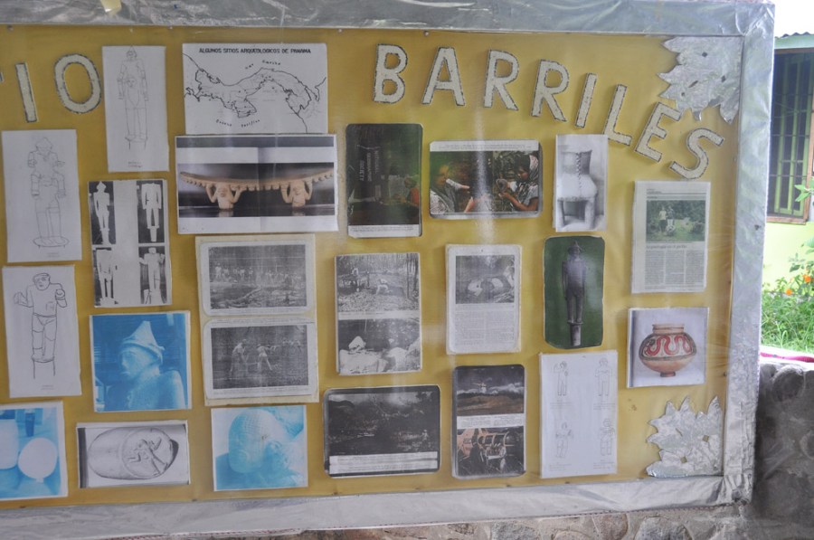 Sitio Barriles, Volcan, Chiriqui, Panama, Artifacts