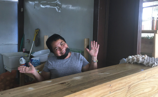 The owner of the market