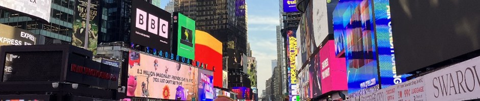 Times Square area was pretty nuts